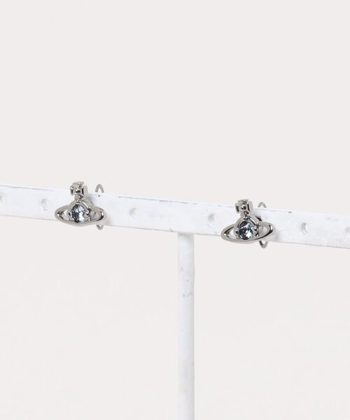 NANO SOLITAIRE EARRINGS（ピアス（両耳用））｜Vivienne Westwood