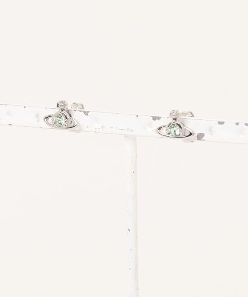 NANO SOLITAIRE EARRINGS（ピアス（両耳用））｜Vivienne Westwood