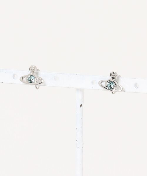 NANO SOLITAIRE EARRINGS（ピアス（両耳用））｜Vivienne