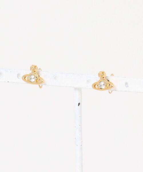 NANO SOLITAIRE EARRINGS（ピアス（両耳用））｜Vivienne