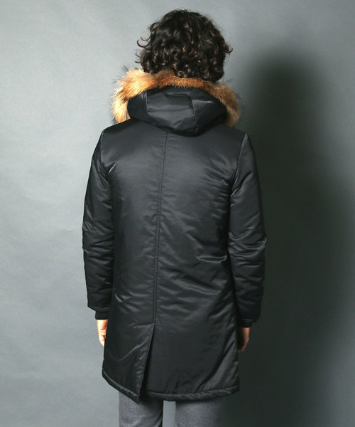 Magine(マージン)の「N/C TWILL THINSULATE MILITARY COAT:ナイロン/コットン シンサレート ミリタリーコート(ミリタリージャケット・メンズ・ブラック/ネイビー/カーキ/オリーブ・48/46/44)」の17枚目の写真