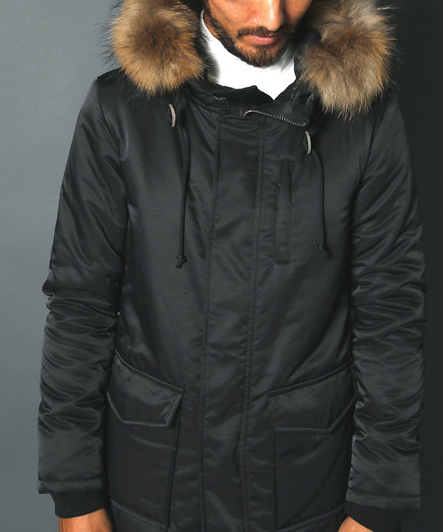 Magine(マージン)の「N/C TWILL THINSULATE MILITARY COAT:ナイロン/コットン シンサレート ミリタリーコート(ミリタリージャケット・メンズ・ブラック/ネイビー/カーキ/オリーブ・48/46/44)」の18枚目の写真