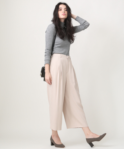 LOWELL things（ロウェル　シングス）の「メタリックスクエアミニショルダー（ショルダーバッグ・レディース・ネイビー/ベージュ・FREE）」の8枚目の写真