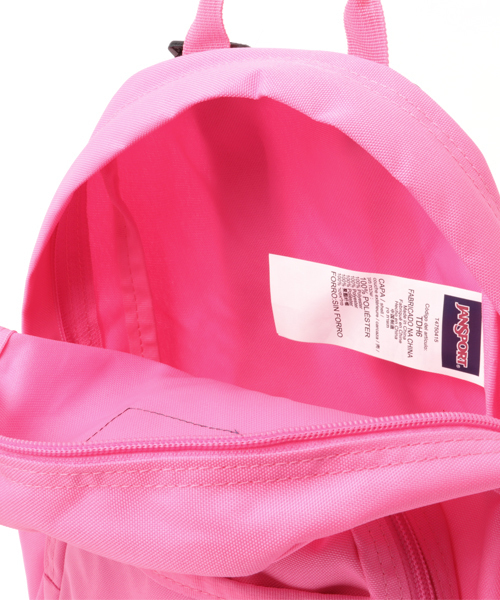 JANSPORT(ジャンスポーツ)の「WEGO/JANSPORT HALFPINT(バックパック/リュック・レディース・ピンク系その他/ブラック/パープル/ピンク・FREE)」の12枚目の写真