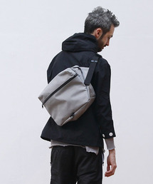 ADAM PATEK(A_pebN)ADAM PATEK/the bond/HEATHERED NYLON BODYBAG(bZW[obO)