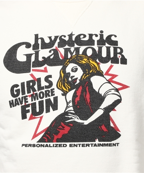 HYSTERIC GLAMOUR（ヒステリックグラマー）の「MASSIVE GIRL pt SW（スウェット・メンズ・ホワイト/ブラック/トップグレー・MEDIUM/SMALL/LARGE）」の7枚目の写真