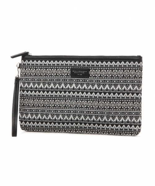 RAGEBLUE（レイジブルー）の「ショートクラッチバッグ/743644（クラッチバッグ・メンズ・ブラック/ブラック系その他/ベージュ/ダークブラウン/ライトブルー/グレー系その他/オフホワイト/ネイビー・FREE）」の4枚目の写真