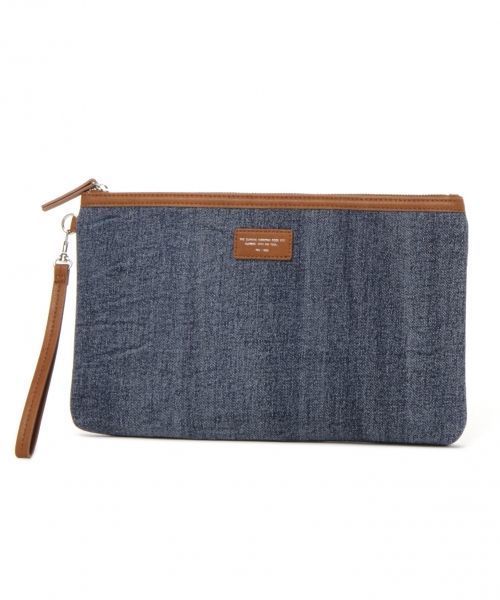 RAGEBLUE（レイジブルー）の「ショートクラッチバッグ/743644（クラッチバッグ・メンズ・ブラック/ブラック系その他/ベージュ/ダークブラウン/ライトブルー/グレー系その他/オフホワイト/ネイビー・FREE）」の7枚目の写真