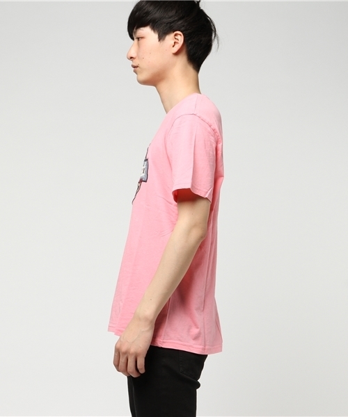 Desigual（デシグアル）の「「Desigual/デシグアル」Tシャツ（Tシャツ/カットソー・メンズ・レッド系その他/ブルー系その他・LARGE/X-LARGE/XX-LARGE/SMALL/MEDIUM）」の3枚目の写真