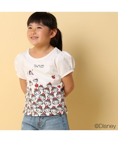 Disney ディズニー の Disney ディズニー しらゆきひめツムツムtシャツ Tシャツ カットソー Wear