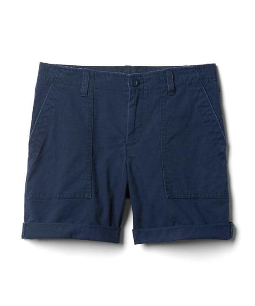 GAP(ギャップ)の「Gap ガールフレンド ロール ユーティリティショートパンツ(その他パンツ・レディース・ブラック/ネイビー/ベージュ/ホワイト/グリーン・8/6/2/00/000/4/0)」の9枚目の写真