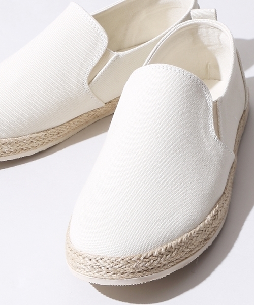 WEGO（ウィゴー）の「WEGO/ジュートソールスリッポン（スリッポン・メンズ・ブラック/インディゴブルー/オレンジ/その他1/その他2/ホワイト・MEDIUM/LARGE）」の18枚目の写真