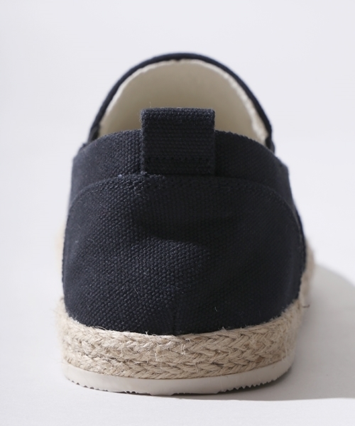 WEGO（ウィゴー）の「WEGO/ジュートソールスリッポン（スリッポン・メンズ・ブラック/インディゴブルー/オレンジ/その他1/その他2/ホワイト・MEDIUM/LARGE）」の17枚目の写真