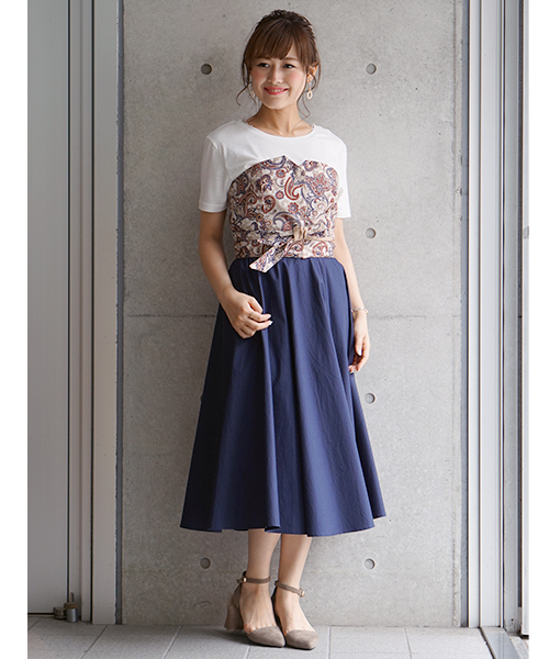 laboratory work(ラボラトリーワーク)の「リバーシブルビスチェ付Tシャツ(Tシャツ/カットソー・レディース・その他14/ベージュ系その他・MEDIUM)」の22枚目の写真