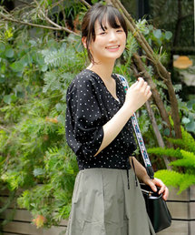 OLIVE des OLIVE | ★サッシュベルト付スキッパーブラウス(シャツ/ブラウス)