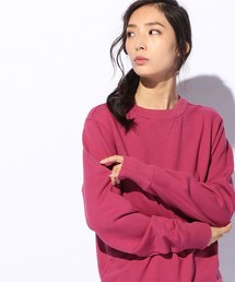 Champion（チャンピオン）の「【Champion】無地クルーネックスウェットトレーナー（スウェット）」