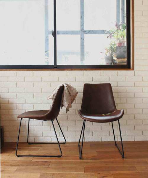 a.depeche(アデペシュ)の「PUNISH chair light brown / チェア(家具)」|ライトブラウン