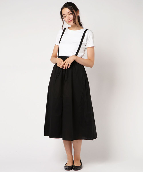 LOWRYS FARM（ローリーズファーム）の「サスツキギャザーマキシスカート　797459（スカート・レディース・ベージュ/ネイビー/レッド/ブルー/ブラック・FREE）」の18枚目の写真