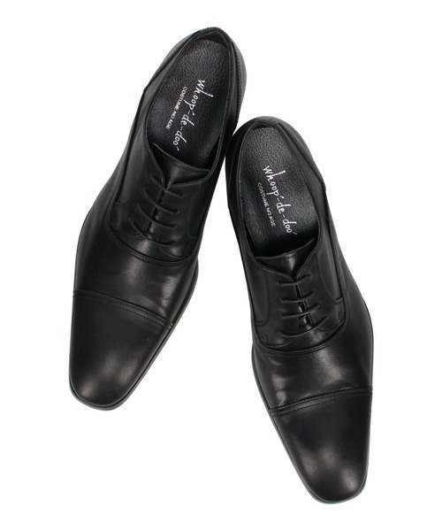 whoop-de-doo（フープディドゥ）の「栃木レザーストレートチップシューズ whoop-de-doo/フープディドゥ（ドレスシューズ・メンズ・ブラック/ダークブラウン/キャメル・24.5cm/25.5cm/26.5cm/25.0cm/26.0cm/27.0cm/28.0cm）」の17枚目の写真