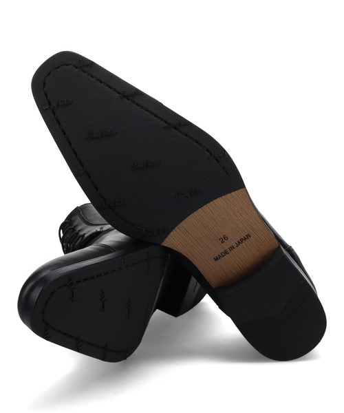 whoop-de-doo（フープディドゥ）の「栃木レザーストレートチップシューズ whoop-de-doo/フープディドゥ（ドレスシューズ・メンズ・ブラック/ダークブラウン/キャメル・24.5cm/25.5cm/26.5cm/25.0cm/26.0cm/27.0cm/28.0cm）」の22枚目の写真