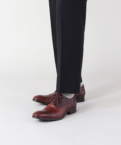 whoop-de-doo（フープディドゥ）の「栃木レザーストレートチップシューズ whoop-de-doo/フープディドゥ（ドレスシューズ・メンズ・ブラック/ダークブラウン/キャメル・24.5cm/25.5cm/26.5cm/25.0cm/26.0cm/27.0cm/28.0cm）」の14枚目の写真
