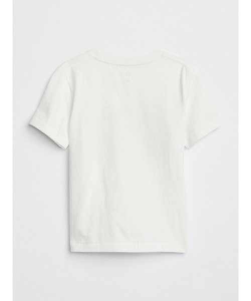 GAP（ギャップ）の「Gap ロゴフラッグ グラフィックTシャツ（Tシャツ/カットソー・キッズ・ホワイト/ネイビー/グレー・80ｃｍ/90cm/95cm/110cm/105cm/100cm）」の4枚目の写真