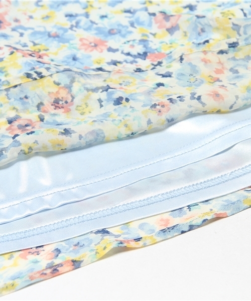 one after another NICE CLAUP(ワンアフターアナザーナイスクラップ)の「【ナイスクラップ】やわめお花ワンピース(ワンピース・レディース・ピンク/イエロー/ブルー・FREE)」の17枚目の写真