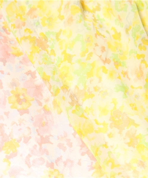 one after another NICE CLAUP(ワンアフターアナザーナイスクラップ)の「【ナイスクラップ】やわめお花ワンピース(ワンピース・レディース・ピンク/イエロー/ブルー・FREE)」の14枚目の写真