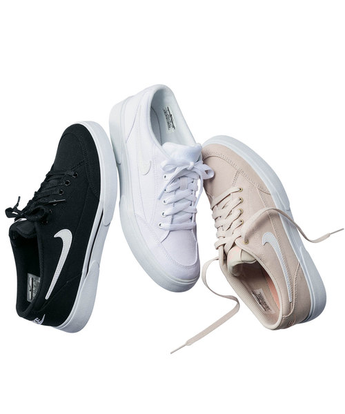 NIKE(ナイキ)の「【NIKE】スニーカー(スニーカー・レディース・ホワイト/ブラック/ピンク・22.5cm/23cm/24cm/23.5cm/24.5cm/25cm)」の6枚目の写真