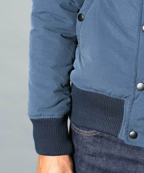 Magine(マージン)の「【Magine】NYLON THINSULATE N2B BLOUSON(ミリタリージャケット・メンズ・ブラック/ダークグリーン/ネイビー/カーキ・44/46/48)」の7枚目の写真