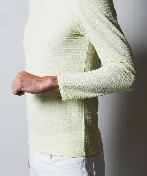 MICHEL KLEIN HOMME (ミッシェルクランオム)の「カットソー(スラブリンクスキカ)(Tシャツ/カットソー・メンズ・クリーム/ホワイト/ネイビー/グレー・46/48/51)」の8枚目の写真