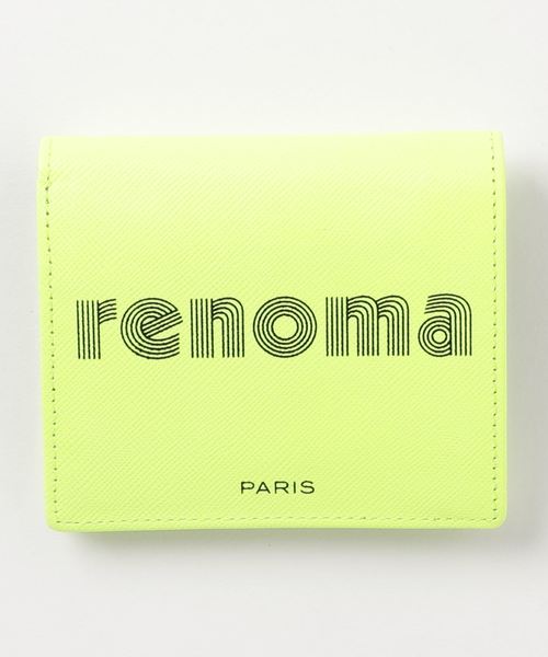 renoma PARIS（レノマパリス）の「【renoma PARIS/レノマ パリス】Coral ミニウォレット（財布・メンズ・ブラック/イエロー/ブルー/グリーン/ピンク系その他・FREE）」の5枚目の写真