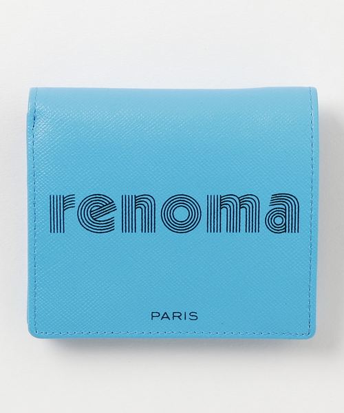 renoma PARIS（レノマパリス）の「【renoma PARIS/レノマ パリス】Coral ミニウォレット（財布・メンズ・ブラック/イエロー/ブルー/グリーン/ピンク系その他・FREE）」の4枚目の写真