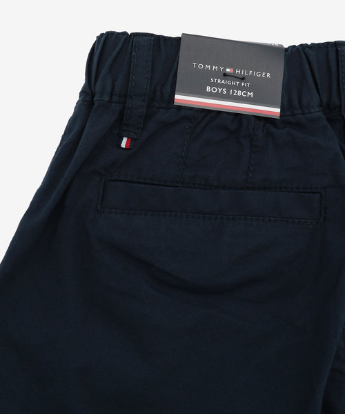 TOMMY HILFIGER(トミーヒルフィガー)の「ストレッチコットンハーフパンツ(チノパンツ・キッズ・ネイビー/ベージュ・120cm/90cm/100cm/80cm/110cm)」の4枚目の写真