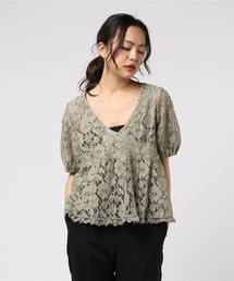 flower | クロスレースブラウス(シャツ/ブラウス)
