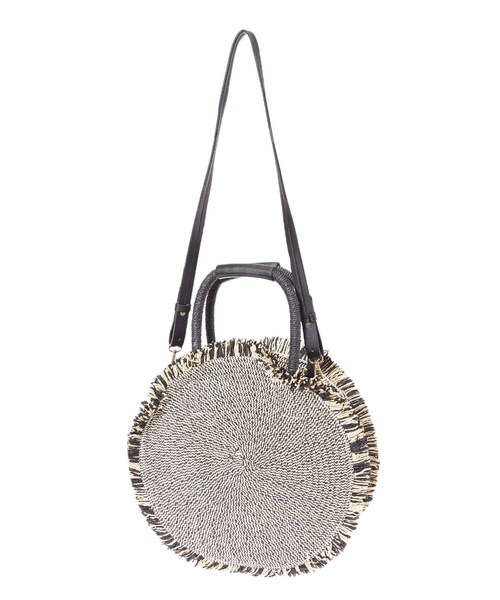 fifth(フィフス)の「サークルショルダーカゴバッグ(かごバッグ・レディース・ブラック・FREE)」の9枚目の写真