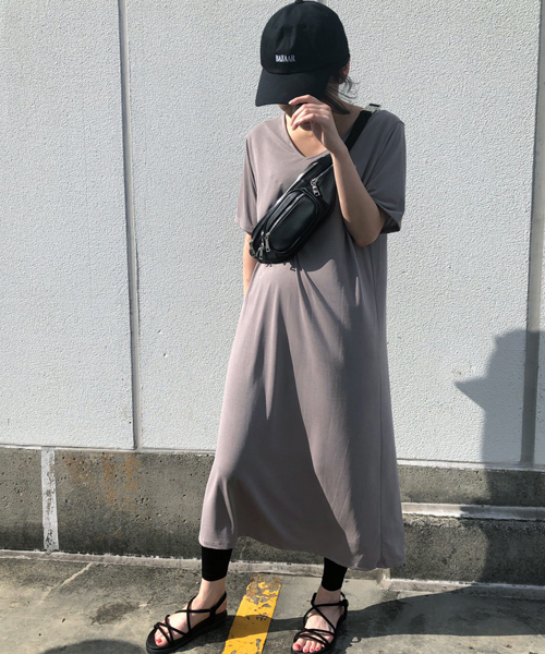 セール 3rd サード リラックスvネックワンピース ワンピース 3rd Spring Select サードスプリングセレクト のファッション通販 Zozotown