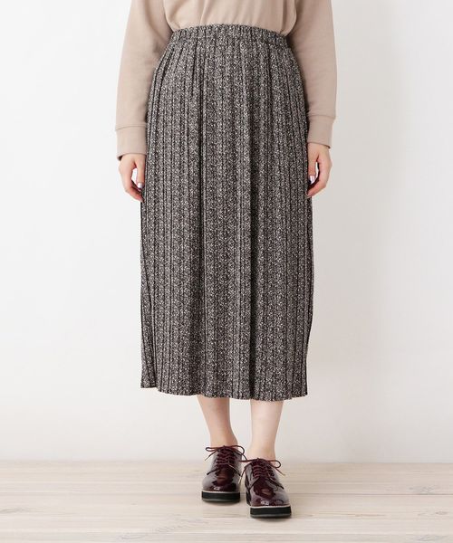 grove（グローブ）の「【2点セット】裏毛フードプルオーバー×プリーツスカートセット（セットアップ・レディース・ブラック/ブラウン系その他/ライトベージュ・02/03）」の14枚目の写真