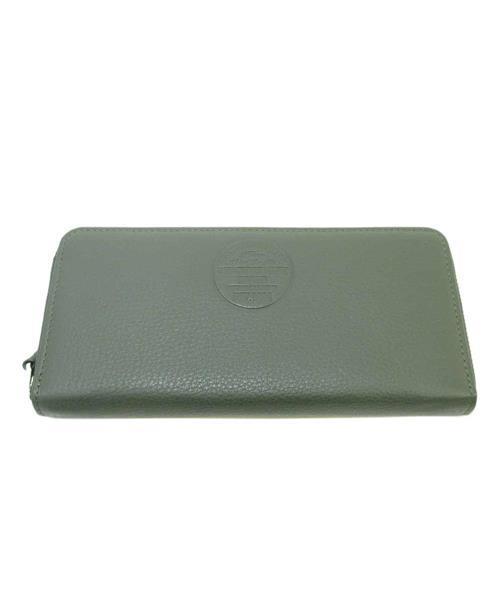 ブランド古着】エンボスロゴレザーロングウォレット（財布  