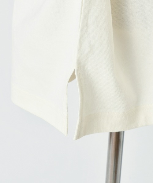 one after another NICE CLAUP(ワンアフターアナザーナイスクラップ)の「ビッグシルエットロングTシャツ(Tシャツ/カットソー・レディース・ベージュ/オフホワイト/ライトカーキ/カーキ・FREE)」の20枚目の写真
