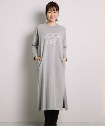 GOODLIFE/サイドスリットスウエットOP(ag)