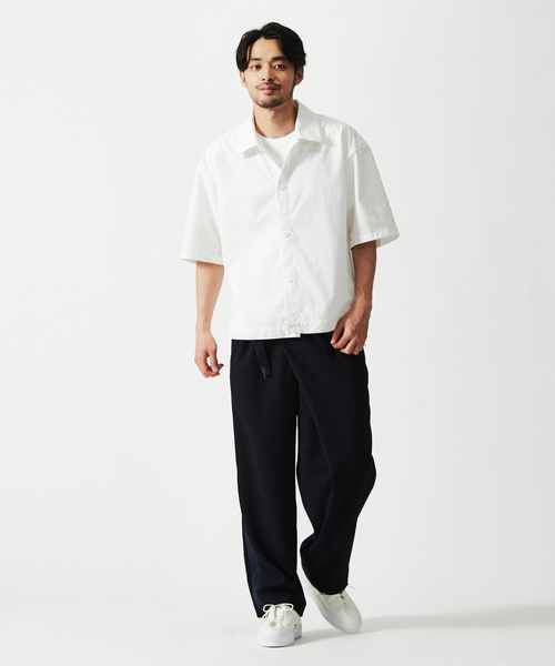 alfredoBANNISTER(アルフレッドバニスター)の「レースアップスニーカー(スニーカー・メンズ・ホワイト/ブラック/ベージュ・40/41/42/43)」の4枚目の写真