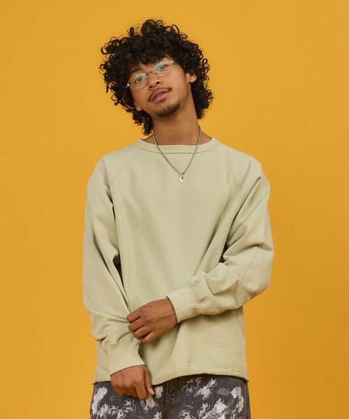 WALLA WALLA SPORT(ワラワラスポーツ)の「13oz CREW SWEAT SHIRT / 13オンスクルースウェットシャツ(スウェット・メンズ・グレー系その他/ブラウン系その他/ブルー系その他/チャコールグレー/アイボリー/グリーン系その他/ブルー系その他3/バーガンディー/ダークカーキ/ブラック系その他/ブルー系その他2/ブラック/モカ/アーミー/ダークインディゴブルー/レッド系その他/グリーン系その他2/モーブ系/イエロー/ミント/バイオレット/ピンク系その他2/ヘザーグレー/ライトグレー系/ターメリック/イエロー系その他/グレー系1/サックスブルー系/黄土色系/ブルーグリーン/ピンク系その他/グリーン系その他3/ダークブラウン/レッド系その他2/レッド系2/グリーン系その他4/レモンイエロー・SMALL/MEDIUM/LARGE/X-LARGE)」の19枚目の写真