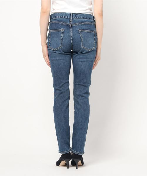 Munich(ミューニック)の「5イヤーエイジ10.5ozハイブリッドデニム スリムテーパードパンツ(デニムパンツ・レディース・インディゴブルー・S/M/XS/XXS)」の17枚目の写真