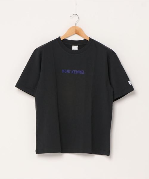 MONT KEMMEL（モンケメル）の「∴【 MONT KEMMEL / モンケメル 】SS LOGO PRINT TEE ロゴ　プリント Tシャツ（Tシャツ/カットソー・メンズ・ホワイト/チャコールグレー/ブルー・38/36/40）」の3枚目の写真