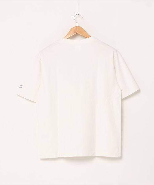 MONT KEMMEL（モンケメル）の「∴【 MONT KEMMEL / モンケメル 】SS LOGO PRINT TEE ロゴ　プリント Tシャツ（Tシャツ/カットソー・メンズ・ホワイト/チャコールグレー/ブルー・38/36/40）」の4枚目の写真