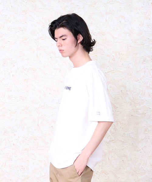 MONT KEMMEL（モンケメル）の「∴【 MONT KEMMEL / モンケメル 】SS LOGO PRINT TEE ロゴ　プリント Tシャツ（Tシャツ/カットソー・メンズ・ホワイト/チャコールグレー/ブルー・38/36/40）」の6枚目の写真