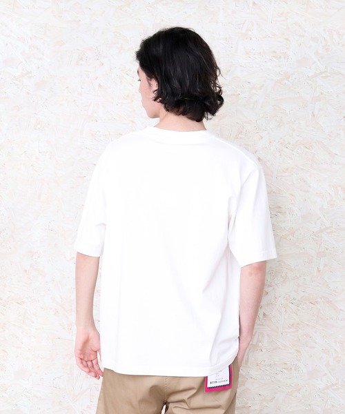 MONT KEMMEL（モンケメル）の「∴【 MONT KEMMEL / モンケメル 】SS LOGO PRINT TEE ロゴ　プリント Tシャツ（Tシャツ/カットソー・メンズ・ホワイト/チャコールグレー/ブルー・38/36/40）」の7枚目の写真