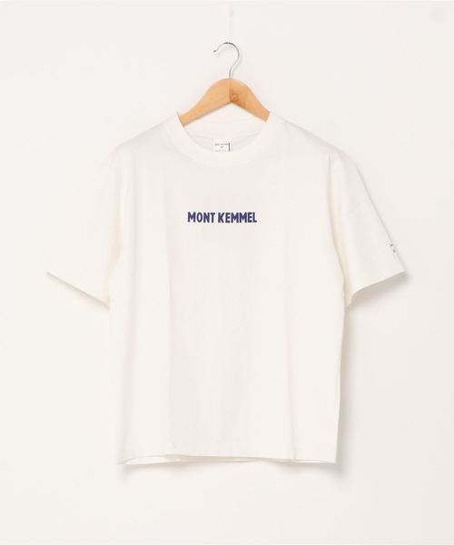 MONT KEMMEL（モンケメル）の「∴【 MONT KEMMEL / モンケメル 】SS LOGO PRINT TEE ロゴ　プリント Tシャツ（Tシャツ/カットソー・メンズ・ホワイト/チャコールグレー/ブルー・38/36/40）」の9枚目の写真