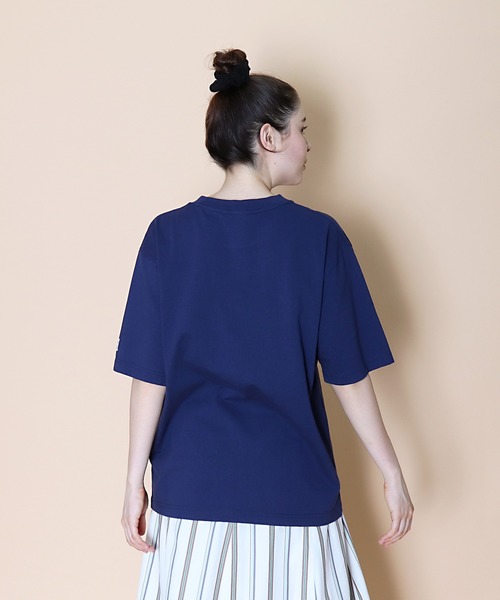 MONT KEMMEL（モンケメル）の「∴【 MONT KEMMEL / モンケメル 】SS LOGO PRINT TEE ロゴ　プリント Tシャツ（Tシャツ/カットソー・メンズ・ホワイト/チャコールグレー/ブルー・38/36/40）」の12枚目の写真